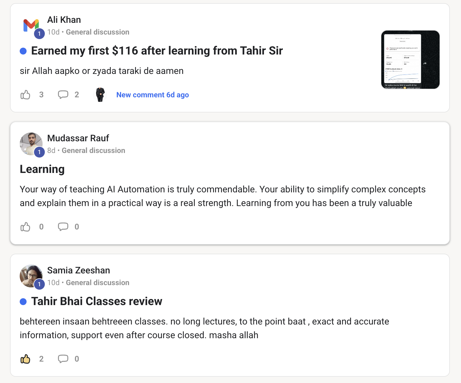 Student review screenshot 8